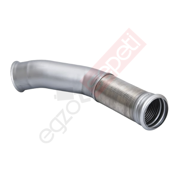 Volvo FH Boru, Egzoz Ön, E5, 21718681 Ø127 Alusi, Spiral (PS),