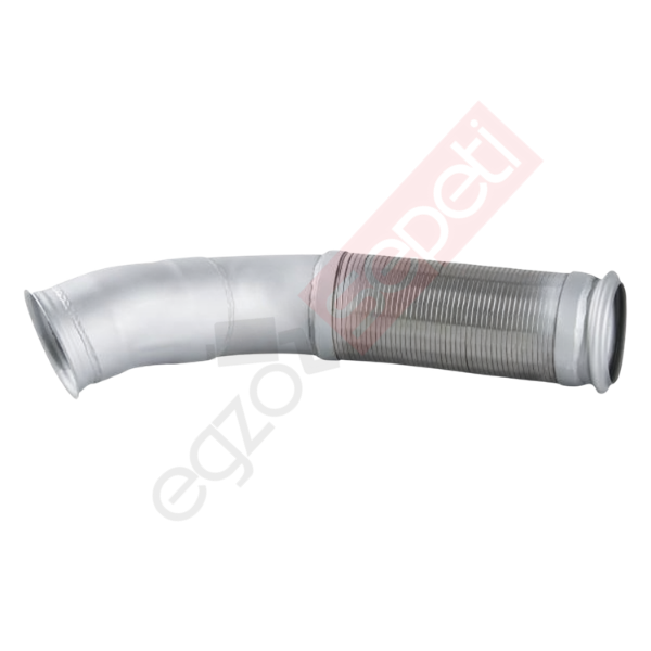 Renault Premium Boru, Egzoz Ön, E5, 7422325967 Ø127 Inox, Spiral (P),