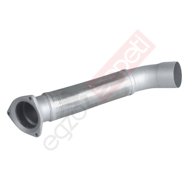 Mercedes Travego Boru, Egzoz Ön, E3, 6134900519 Ø120 Alusi, Spiral (P),