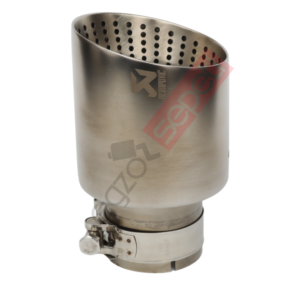 Akrapoviç Krom Egzoz Ucu 100 MM İthal Ürün