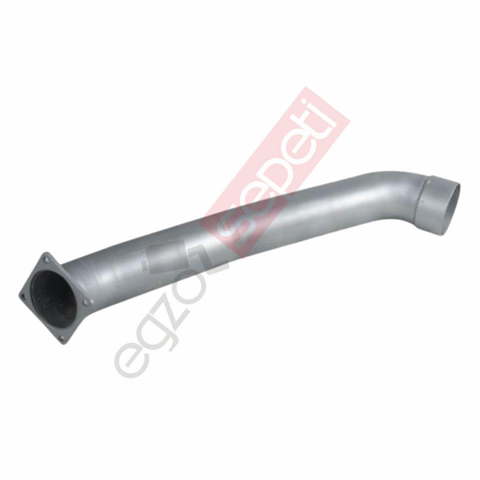 Renault Magnum Boru, Egzoz Ön, E3, 5010491656 Renault Magnum Ø127 Alusi,