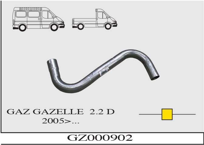 Gazelle 2.2 Dizel Ara Boru 2005>..