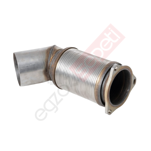 Mercedes Axor Boru, Egzoz Ön, E6, 6294903510 Ø127 Inox, Spiral (P),