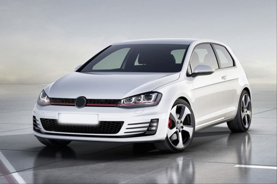 GOLF 7 2013-2017 IÇIN UYUMLU GTI ON TAMPON VE PANJUR SETI