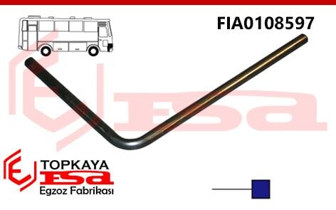 Fiat 50 Nc Uzun Çıkış Borusu