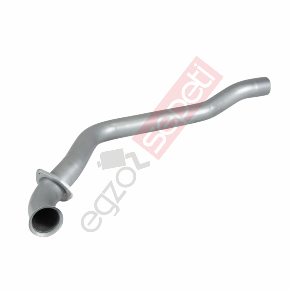 Renault Midlum Boru, Egzoz Ön, E3, 5010543269 Renault Midlum Ø88,9 Alusi,