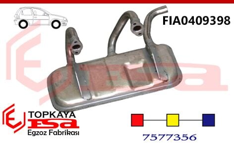 Fiat 126 Bis Susturucu 1987 > 1992