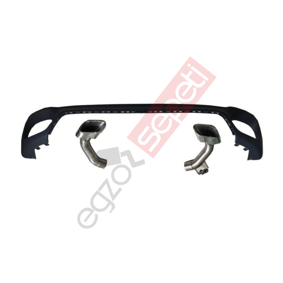 Bmw F16 X6 Difüzör+Egzoz Ucu 15'-On