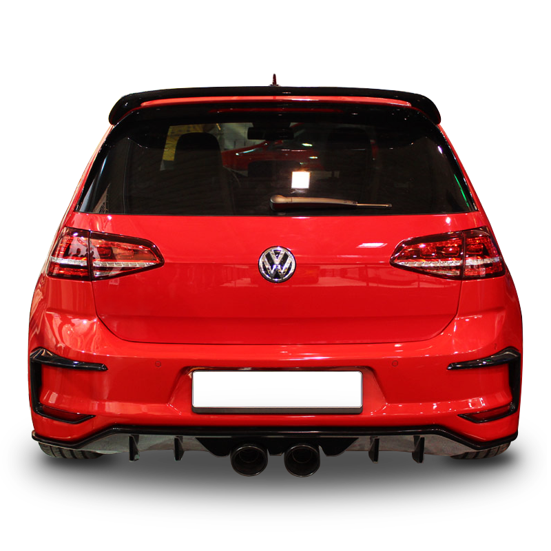 VW Golf 7 R400 Arka Tampon Difüzör Yerli Üretim