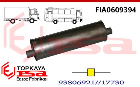 Fiat 35.9 Susturucu (Özel) 1998 > ...