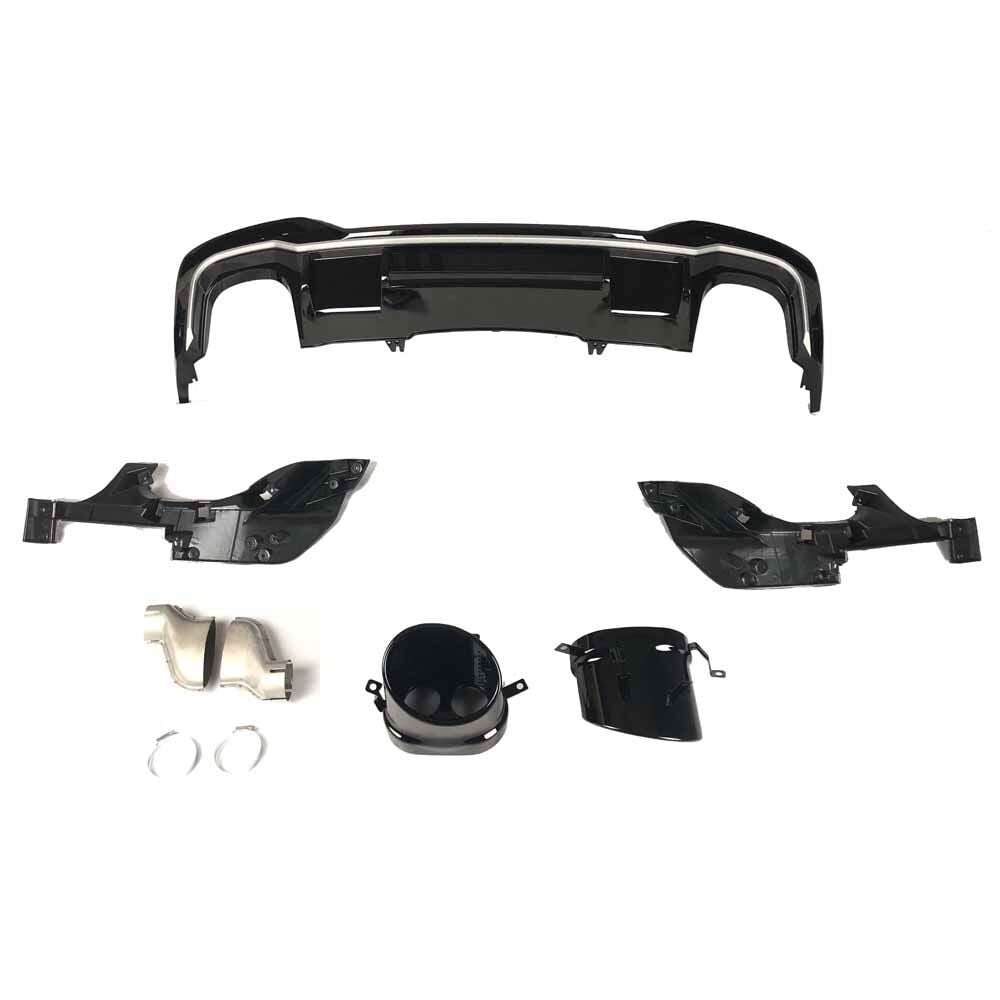 A4 DİFÜZÖR+EGSOZ SETİ RS 4D 2019-2022