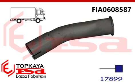 Fiat 35.9 Çıkış Borusu 2000 >..