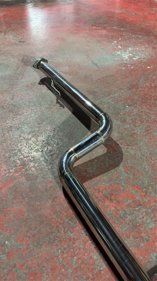 Mercedes SLK 250 1.8 Çift Varex Komple Krom 60 mm