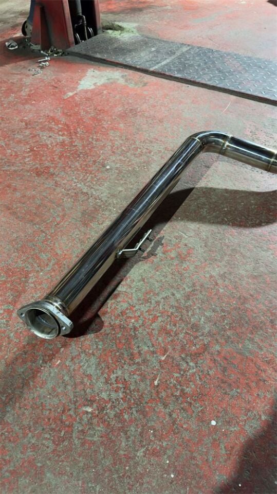 Mercedes SLK 250 1.8 Çift Varex Komple Krom 60 mm