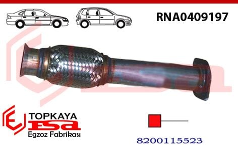 Renault R19 Ara Boru 1.6 İe Spiralli 1996 > 2001