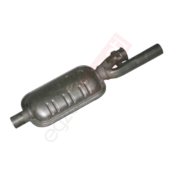 Mercedes E200 124 Kasa Ön Susturucu Baskılı Flanşlı 1992 / 1995