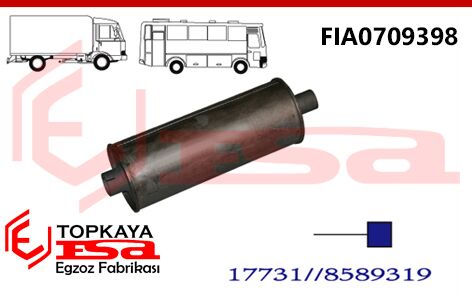 Fiat 85.12 Susturucu 1997 > ...