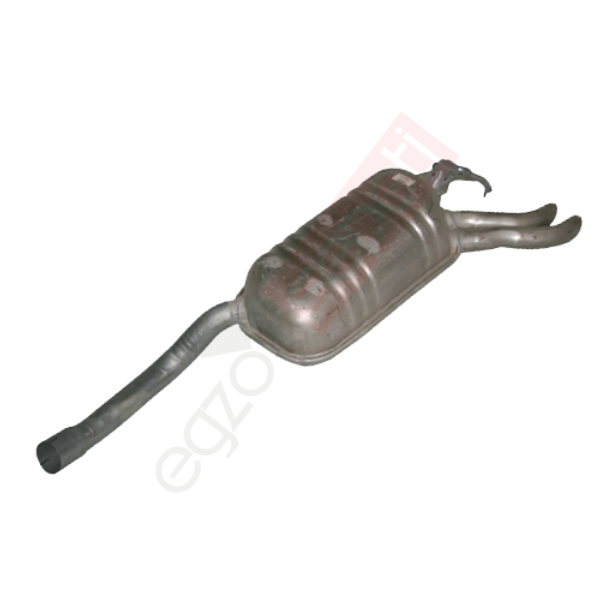 Mercedes E300 124 Kasa Komple Arka Susturucu Borulu Baskılı 1993 / 1995