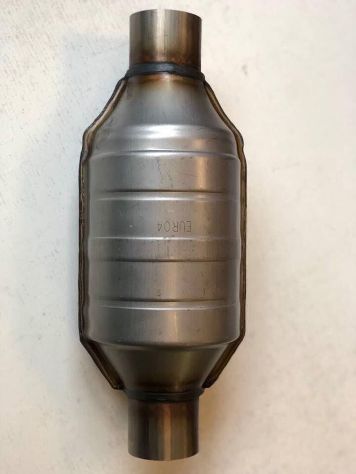 Katalitik Konverter Yuvarlak Euro 4 Metal