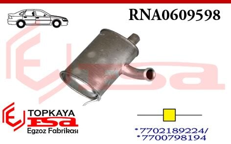 Renault R21 Manager Orta Susturucu 1989 > 1994