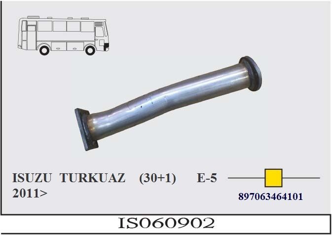 Isuzu Turkuaz Otobüs (31) Ara Boru Euro 5 2011 >