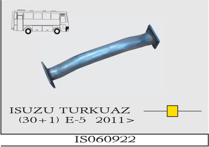 Isuzu Turkuaz Midibus (31) Ara Boru Euro 5 2011