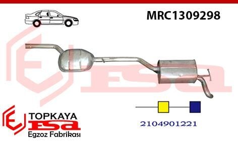 Mercedes E230 210 Kasa Arka Ve Orta 1995 > ...