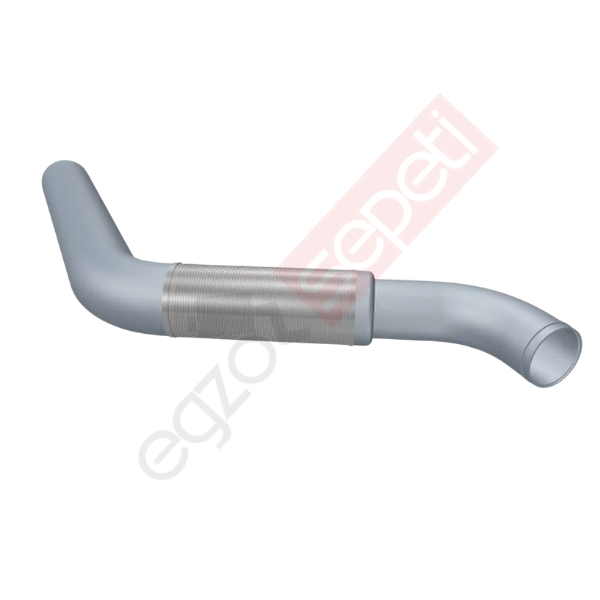 Doosan Boru, Jeneratör, Egzoz Ön, 22997373B Ø127 Alusi, Spiral (P),