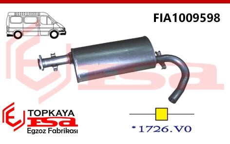 Fiat Ducato 2 Orta Susturucu 1994 > ...