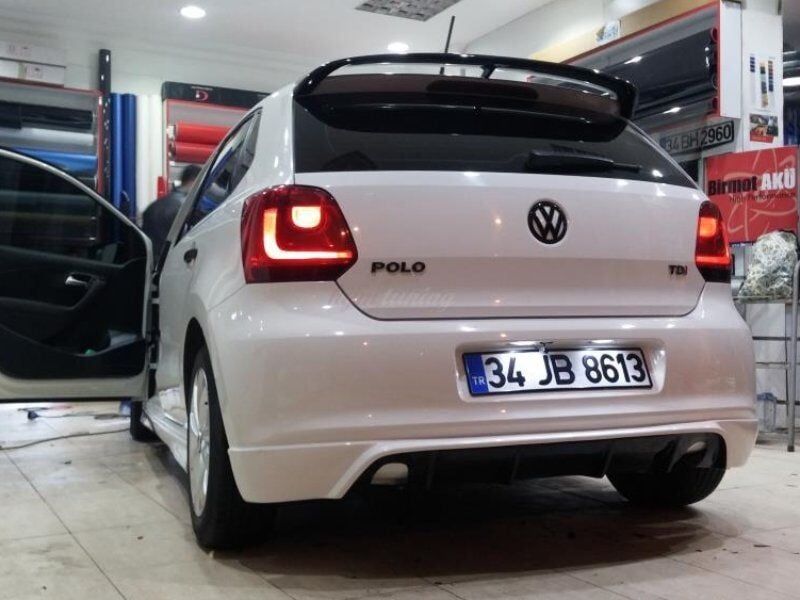 VW Polo 6R R Stil Bagaj Üstü Spoiler