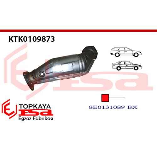 Audi A4 1.6İ 1998 > 2001  Euro 4 Katalitik Konverter