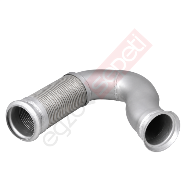 Setra S300 Boru, Egzoz Ön, E2, 6274900210 Ø101,6 Alusi, Spiral (P),