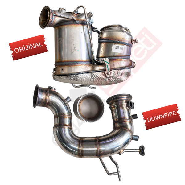 Audi A6 2.0 Tdi Euro 6 Motor Downpipe Adblue Girişli