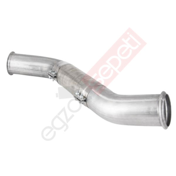 Daf XF95 Boru, Egzoz Ön, E3, 1629454 Ø127 Alusi, Spiral (P),