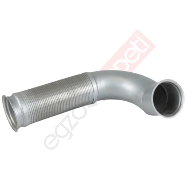 Daf CF85 Boru, Egzoz Ön, E2, 1333578  Ø127 Alusi, Spiral (P),