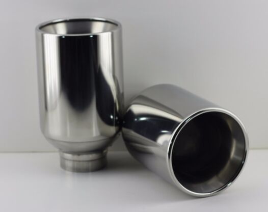 Tek Çıkış Egzoz Ucu 120 MM 2 Adet Sag Ve Sol Şeklinde Takım