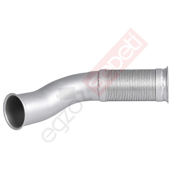 Scania 4 Series Boru, Egzoz Ön, E3, 1484095  Ø114,3 Alusi, Spiral (PS),
