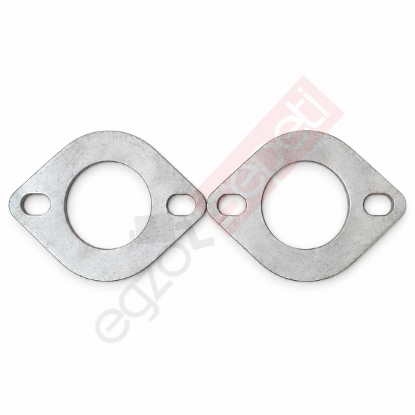 2 Adet Krom 51 MM ÇAP 8 MM Kalınlık Flanş