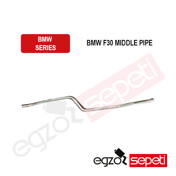 Bmw F30 3.20 / 3.16 Orta Uzun Krom Egzoz Borusu