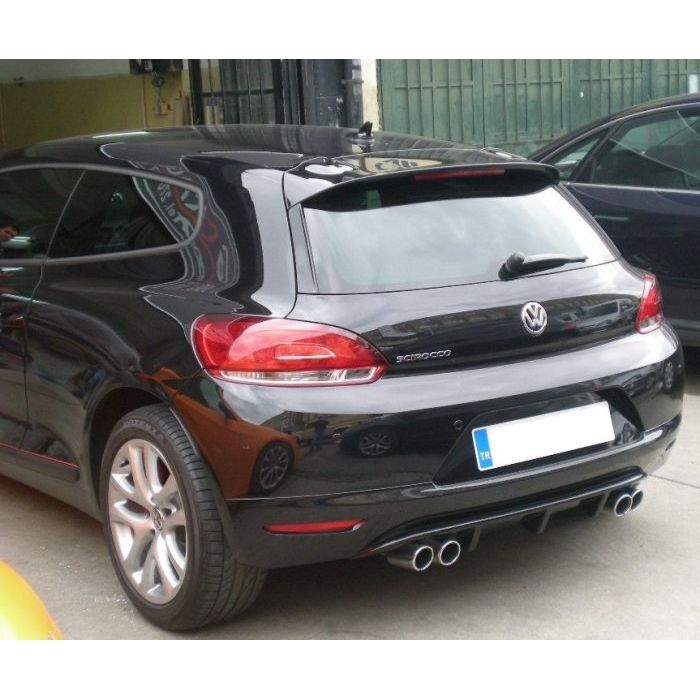 VW Scirocco Çift Egzoz Çıkışlı Difüzör