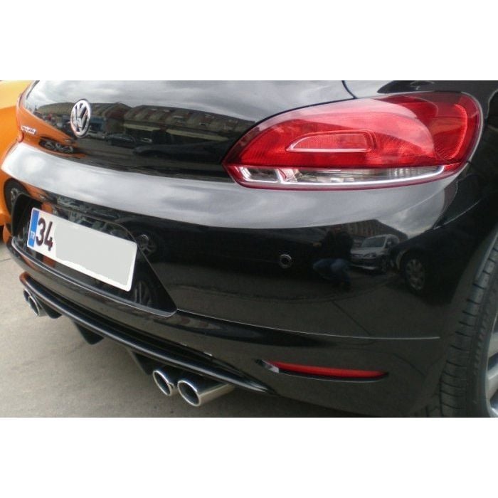 VW Scirocco Çift Egzoz Çıkışlı Difüzör