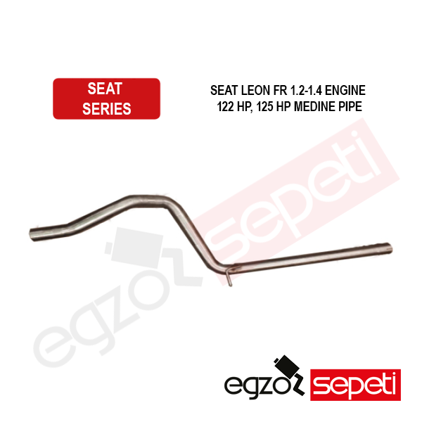 Seat Leon FR Krom Ara Boru 60 mm 1.2 / 1.4 / 1.5 Motor