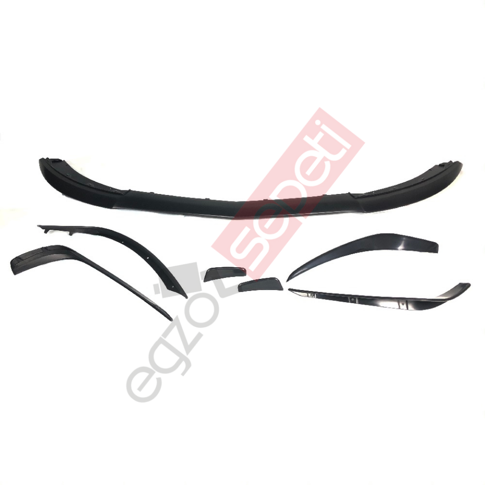 Mercedes W176 A45 Ekleri ''Lip-Ön Bıçaklar'' 7PCS