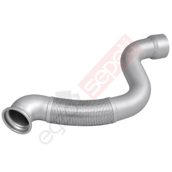 Daf XF95 Boru, Egzoz Ön, E3, 1394023  Ø101,6 Alusi, Spiral (P),