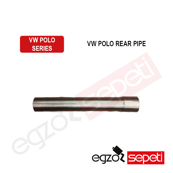 VW Polo Mat Krom Arka Boru