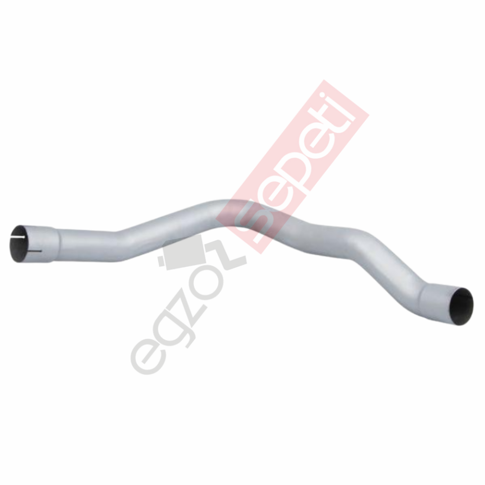 Iveco Boru, Egzoz Çıkış, 504025492 Iveco Ø80 Alusi,