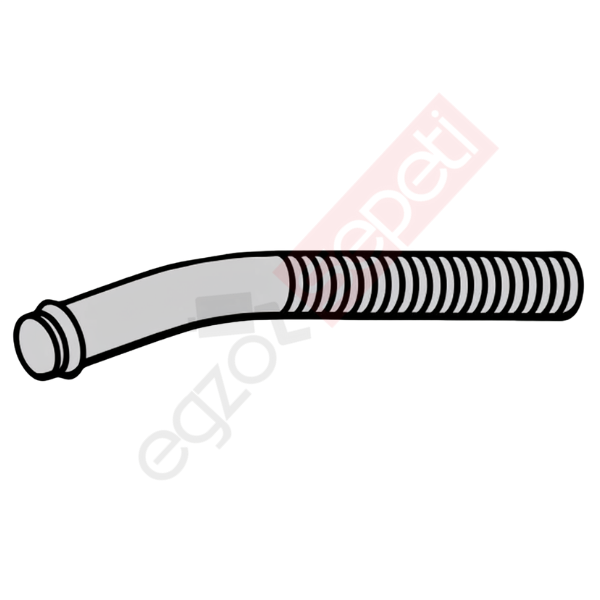 Volvo FL Boru, Egzoz Ön, E1, 1606312  Ø114,3 Alusi, Spiral (P),