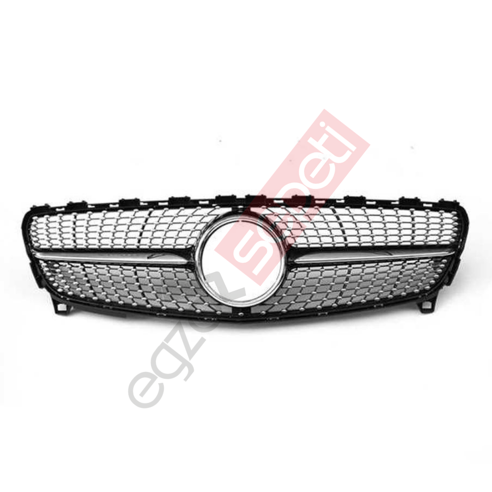 Mercedes W176 Panjur Diamond Siyah Çıta Facelift 2016-2018