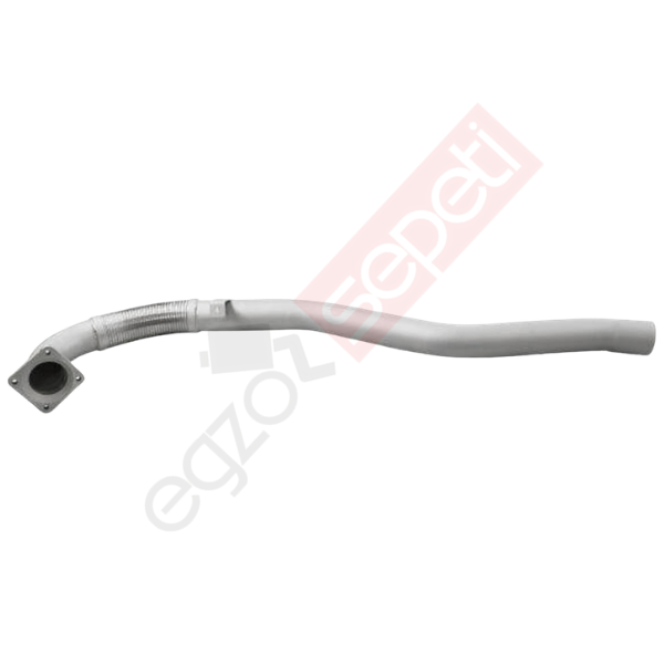 Iveco Eurocargo Tector Boru, Egzoz Ön, E3, 500362815 Ø80 Alusi, Spiral (P),