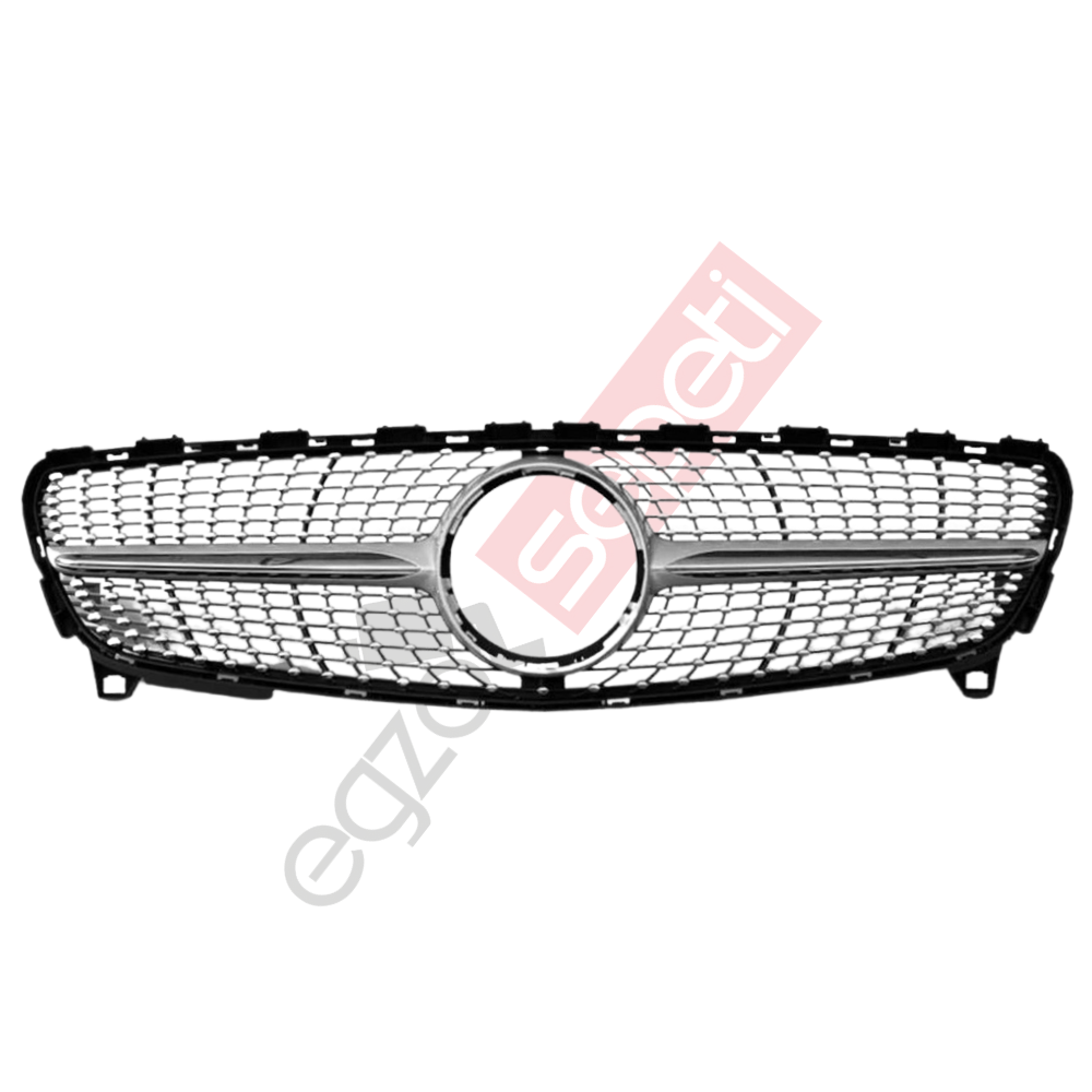 Mercedes W176 Panjur Diamond Gri Çıta Facelift 2016-2018